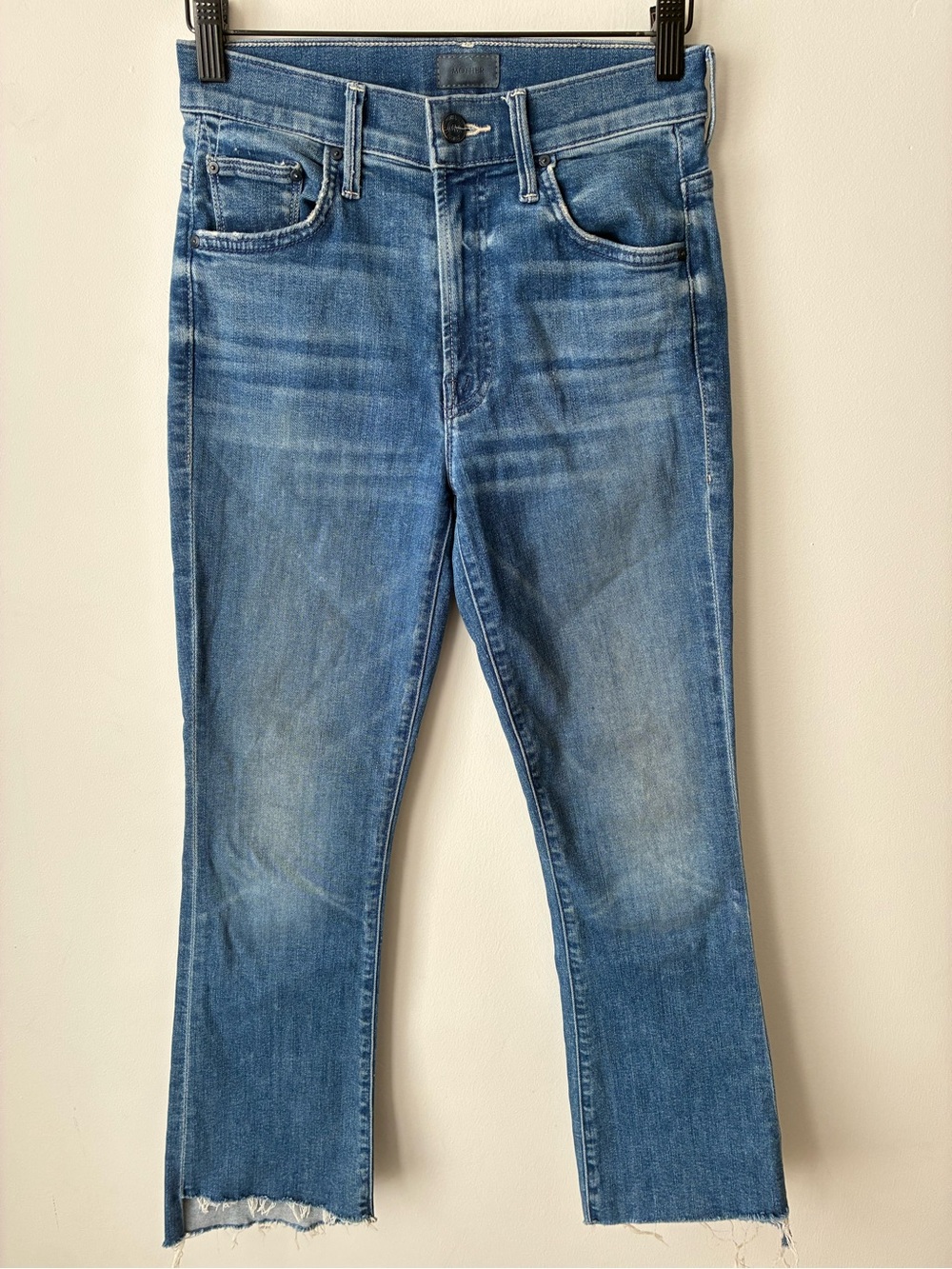 MOTHER Jeans Women’s 24 The Insider Crop Step Fray Sorry, I’m Staring
